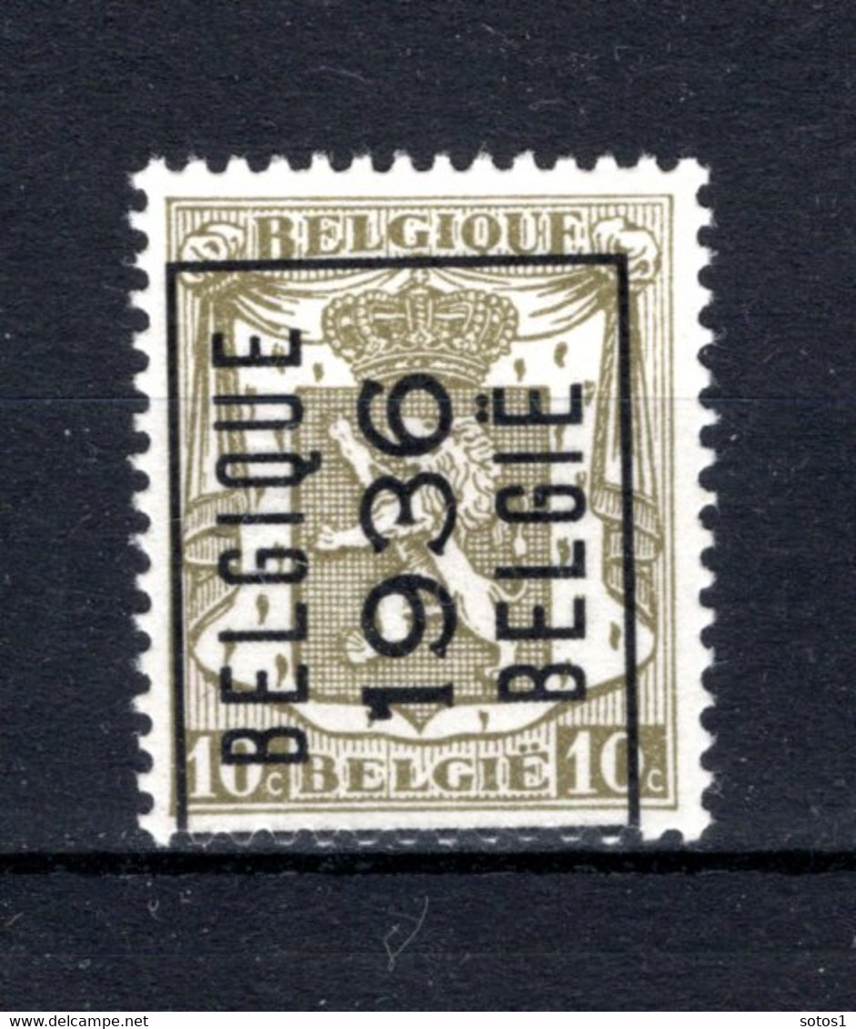 PRE312A MNH** 1936 - BELGIQUE 1936 BELGIE - Typos 1936-51 (Petit Sceau)