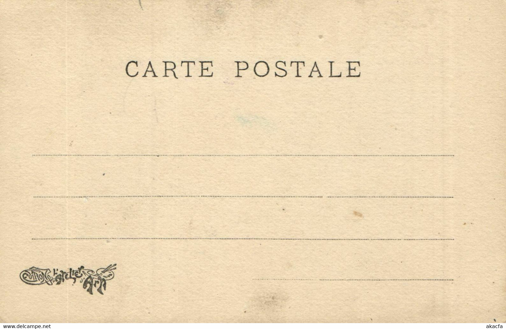 PC CPA ARTIST SIGNED, HENRI BOUTET, MAIS IL PARAIT, Vintage Postcard (b25557) - Boutet