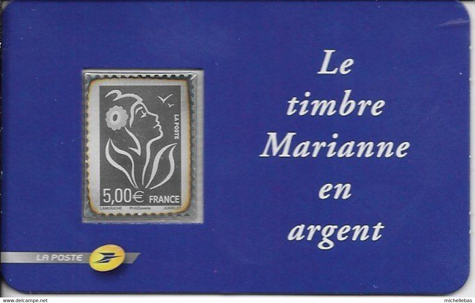 MARIANNE DE LAMOUCHE - ARGENT - 5€ - Sonstige & Ohne Zuordnung