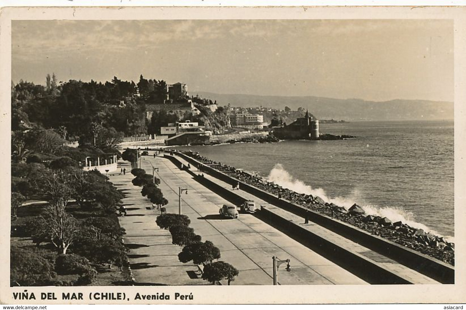 Real Photo Vina Del Mar Avenida Peru - Chili