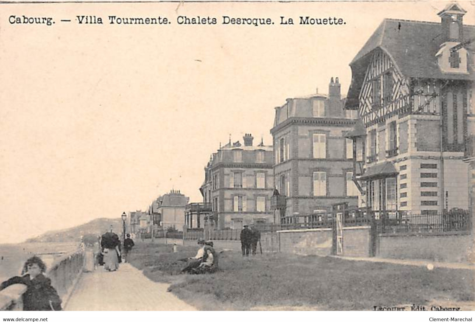 CABOURG - Villa Tourmente - Chalet Desroque - La Mouette - Très Bon état - Cabourg