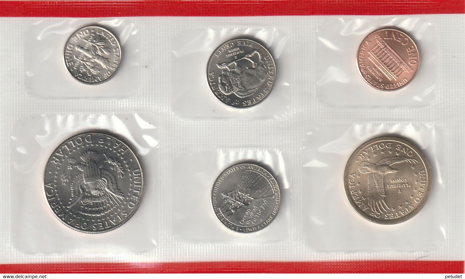 United States min uncirculated coin set - 2005 - Denver / Philadelphia