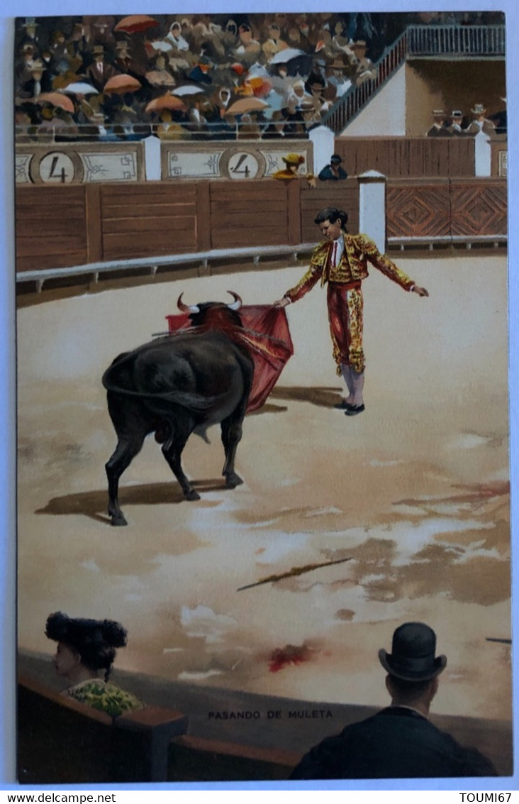 POCHETTE DE 15 CPA: À LOS TOROS