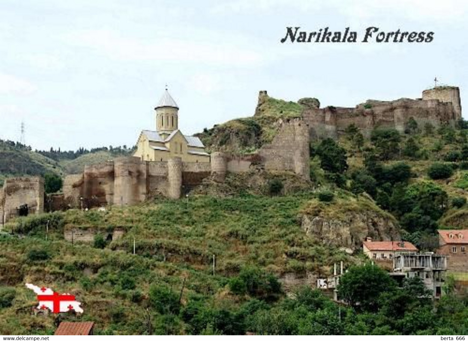 Georgia Narikala Fortress New Postcard Georgien  AK - Georgia