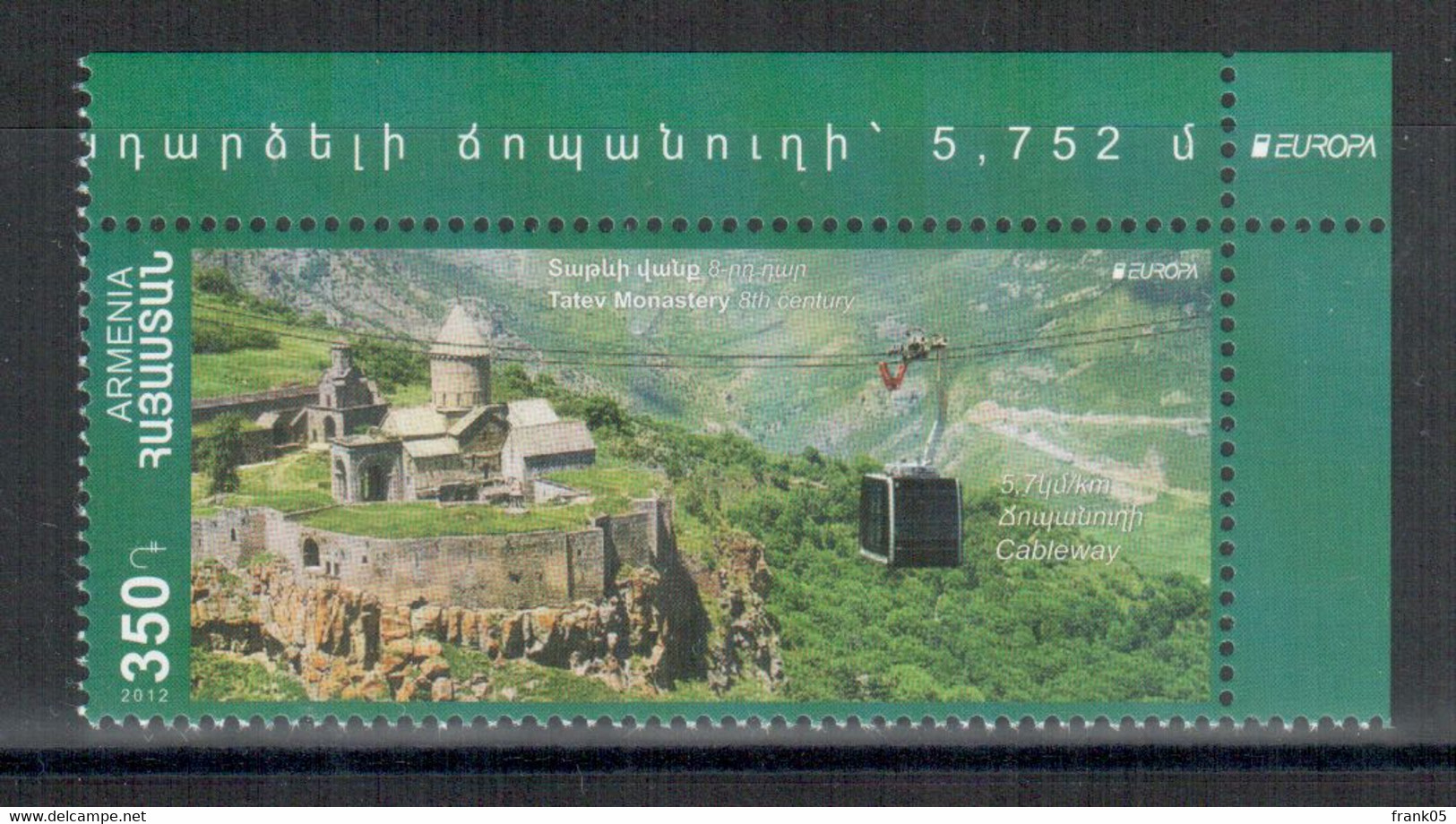 Armenien / Armenia / Arménien 2012 EUROPA ** - 2012