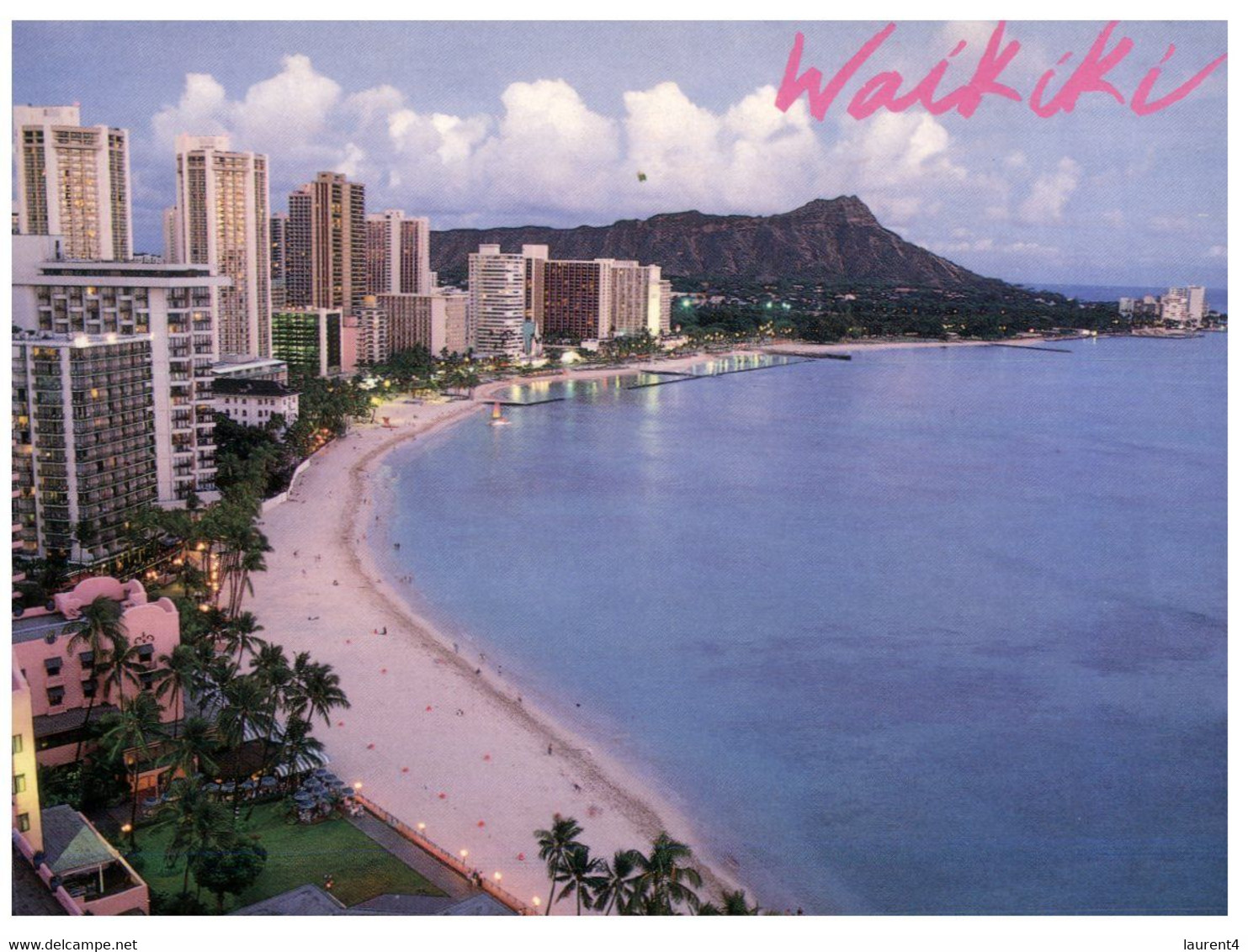 (QQ 20) USA - Hawaii Waikiki - Big Island Of Hawaii