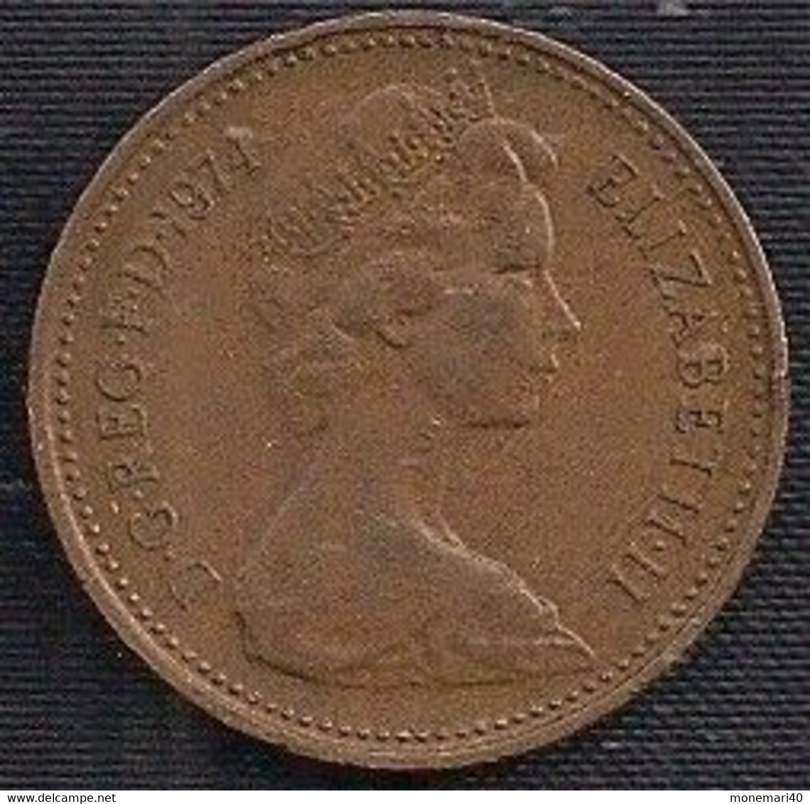 GRANDE-BRETAGNE 1 NEW PENCE - 1974 - Other & Unclassified