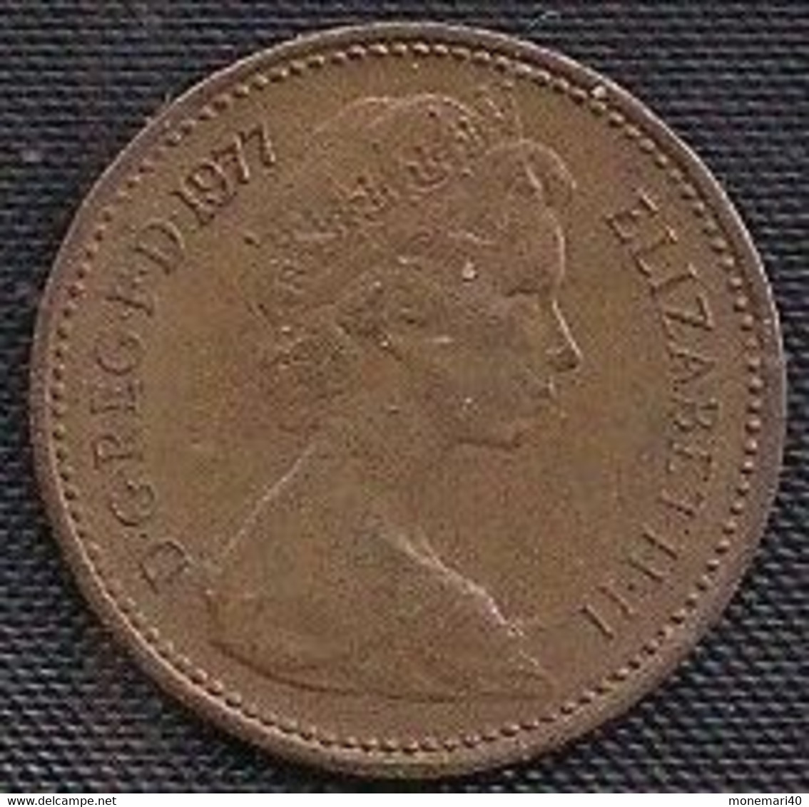 GRANDE-BRETAGNE 1/2 NEW PENCE - 1977 - 1/2 Penny & 1/2 New Penny