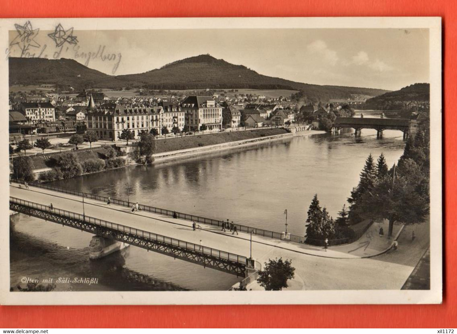 ZOL-33  Olten Und Säli-Schössli GElaufen 1928. Photoglob 4620 - Olten