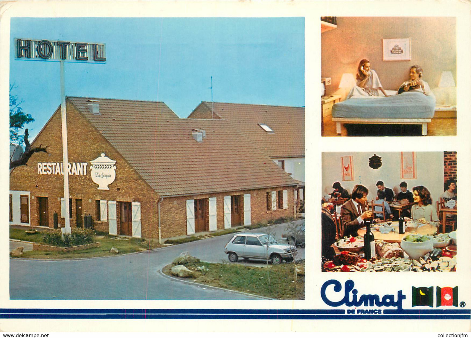CPSM FRANCE 91 "Les Ulis, Hotel Restaurant Climat De France" - Les Ulis