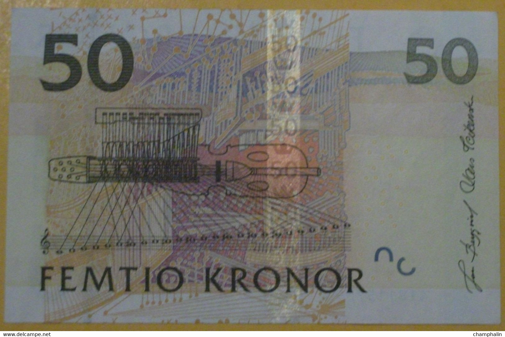 Suède - Billet De 50 Kronor - Jenny Lind - Non Daté - P67 - Neuf - Schweden