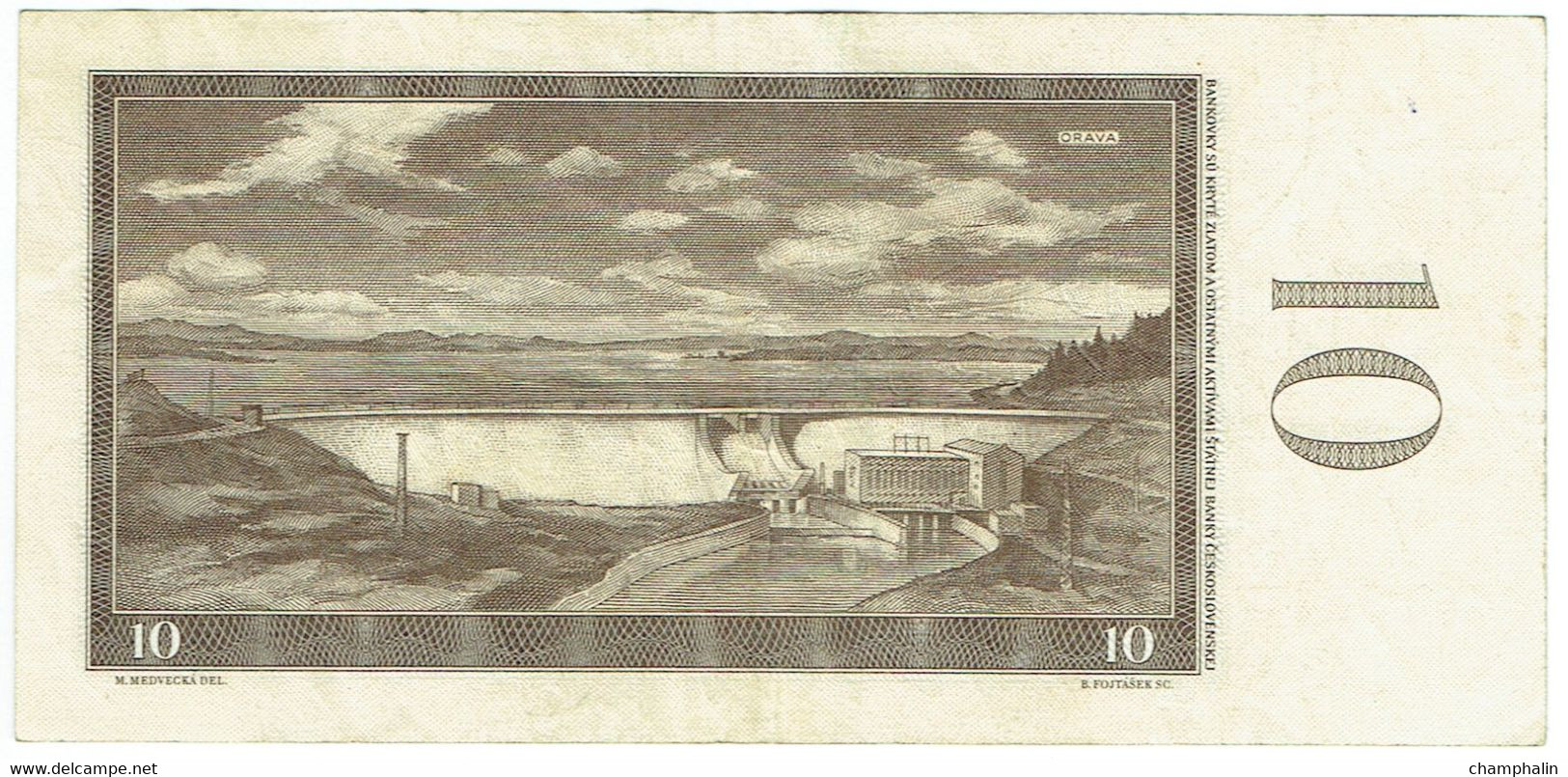 Tchécoslovaquie - Billet De 10 Korun - 1960 - P88b - Czechoslovakia