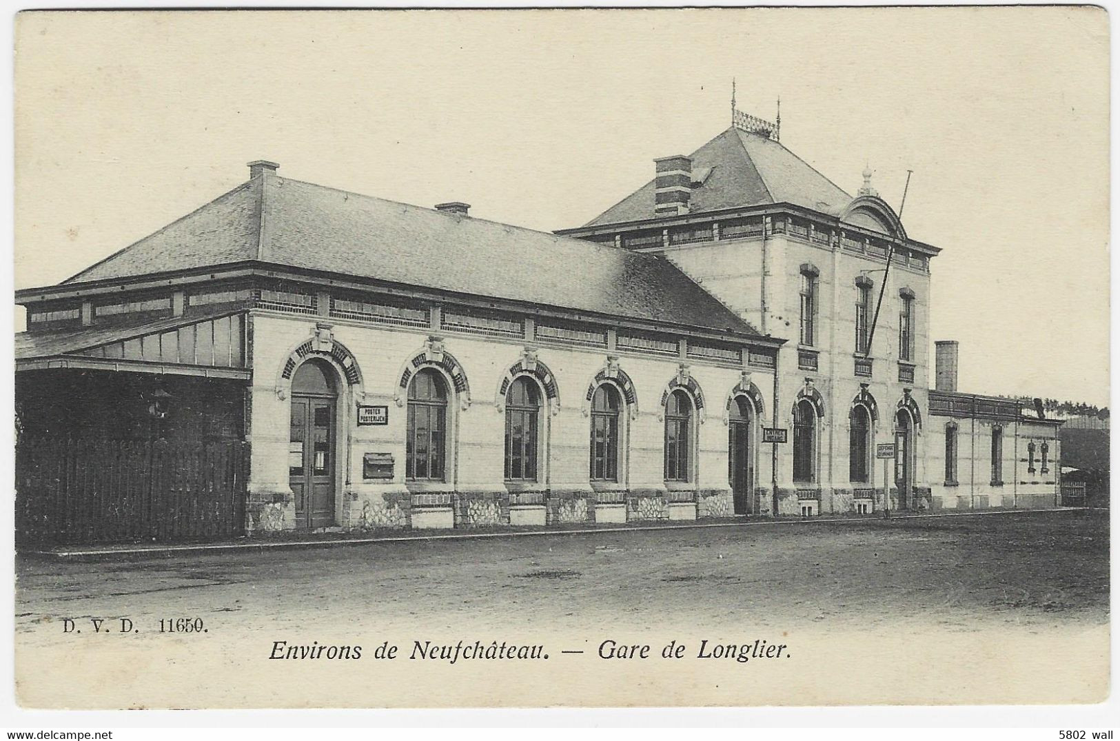 NEUFCHÂTEAU : La Gare De Longlier - Neufchateau