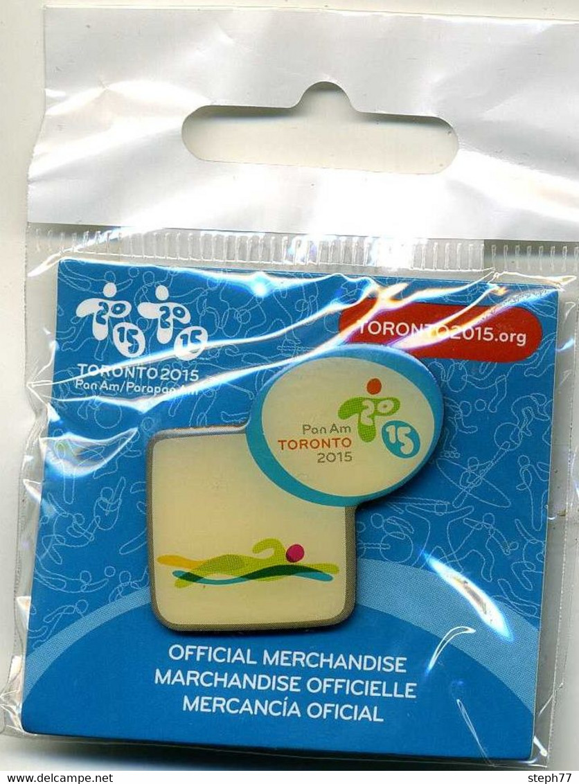 Pin's Jeux Panaméricains - Pan Am Sport Swimming Natation Toronto 2015 Canada - Natation