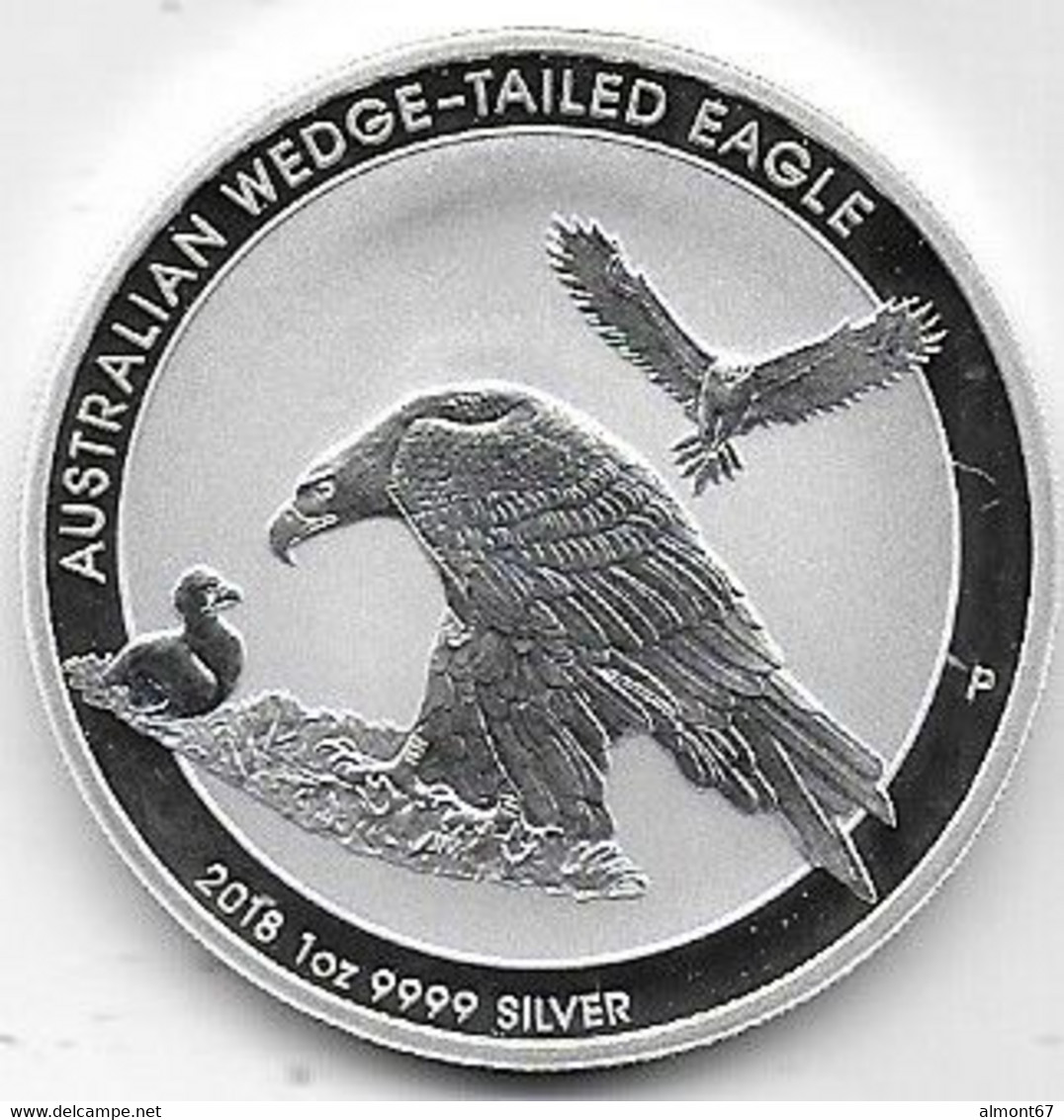 AUSTRALIE - 2 Dollar  2018 - Australian Wedge Tailed Eagle - Otros & Sin Clasificación