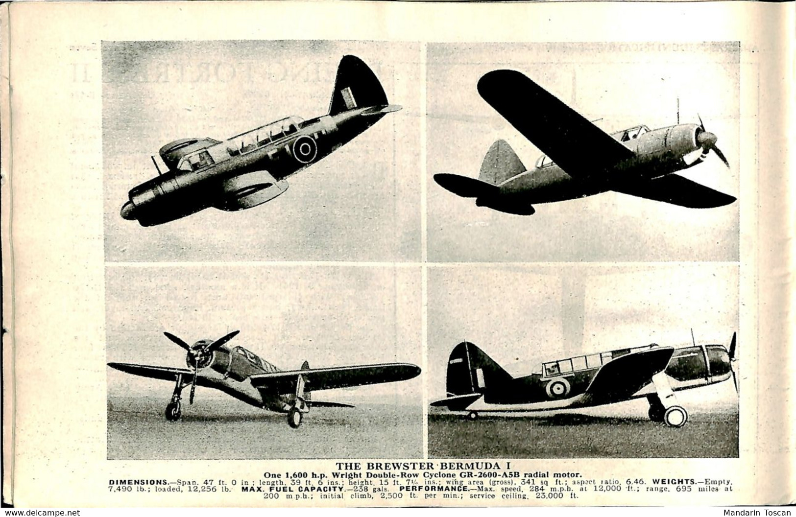 American Monoplanes With The RAF - Aircraft Identification (Part IV) - Brits Leger