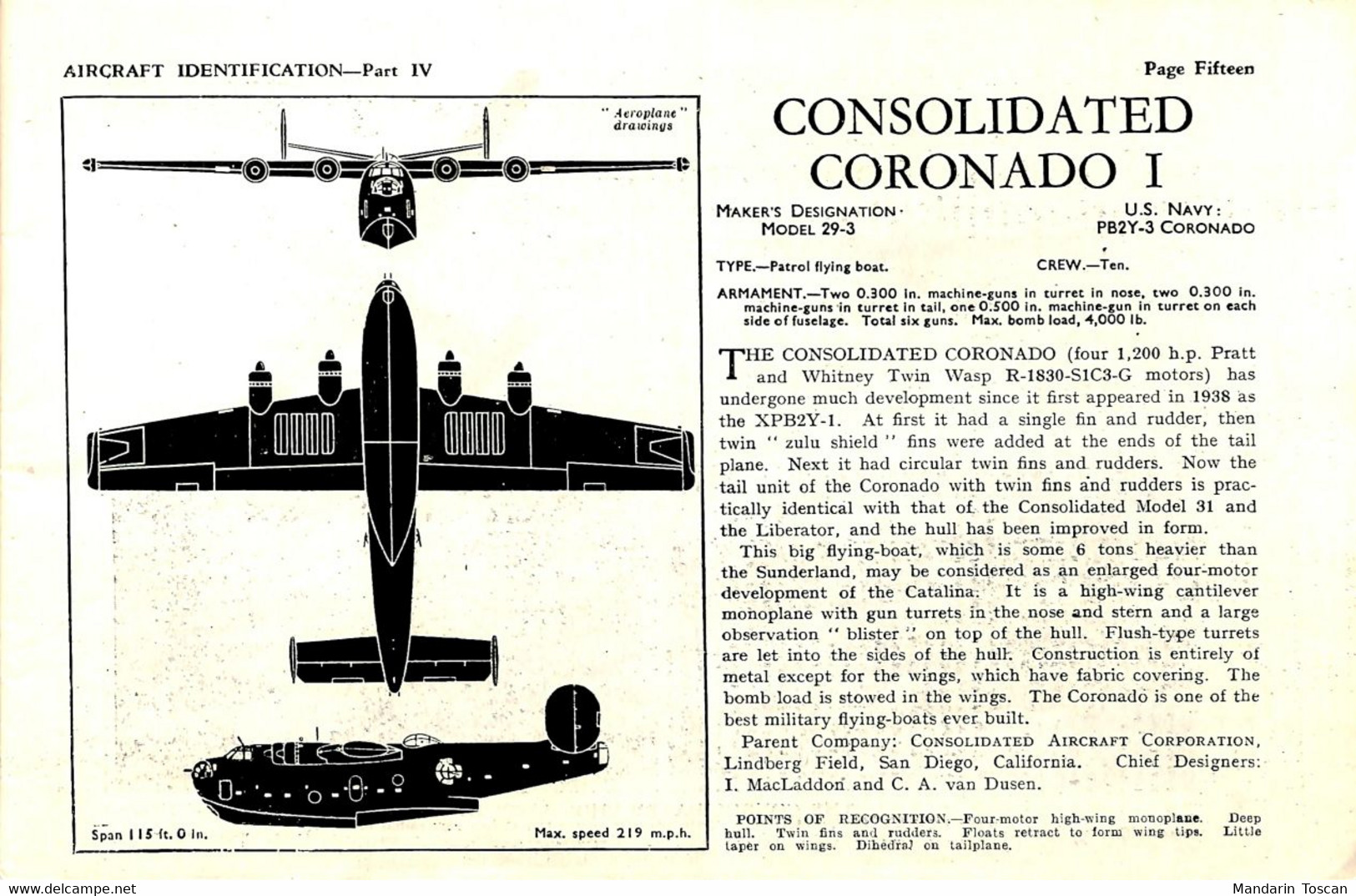 American Monoplanes with the RAF - Aircraft identification (Part IV)