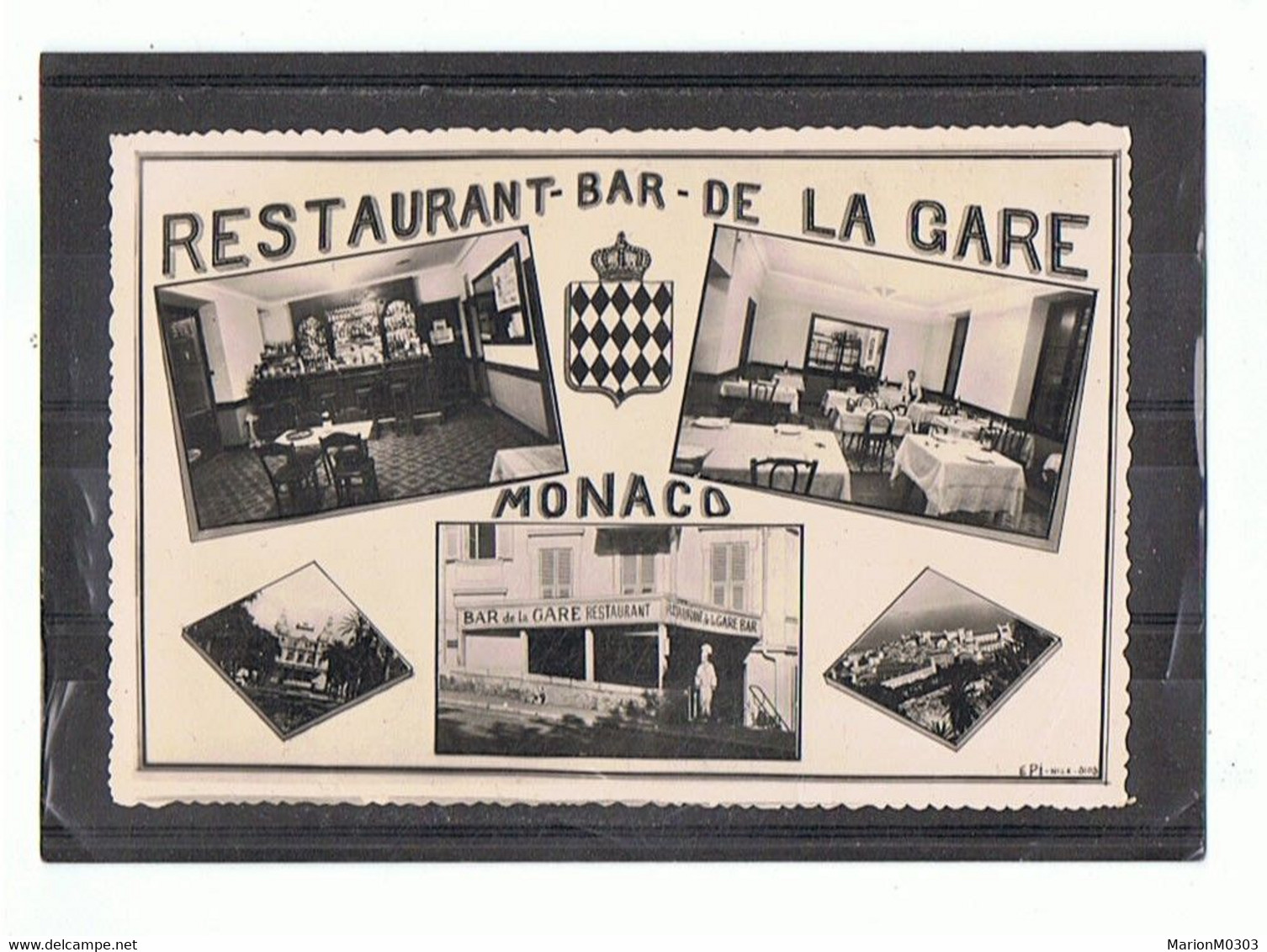 MONACO - Restaurant Bar De La Gare - 1242 - Bars & Restaurants