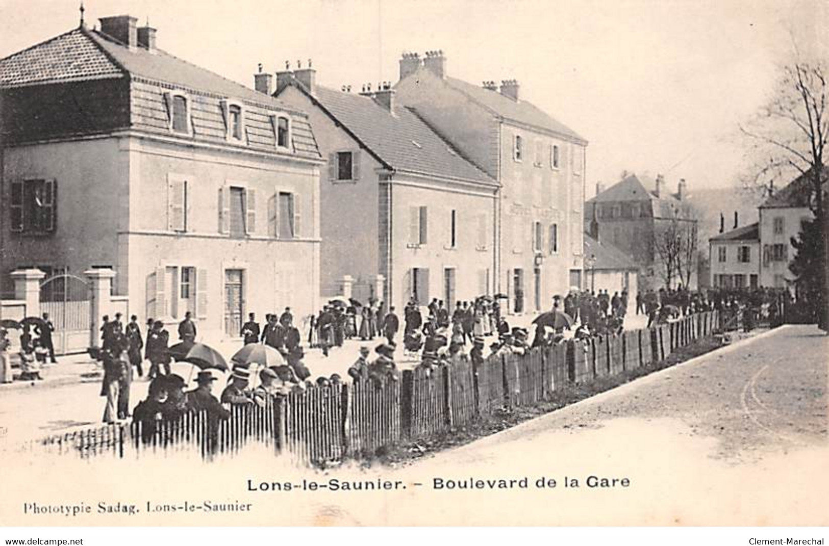 LONS LE SAUNIER - Boulevard De La Gare - Très Bon état - Lons Le Saunier