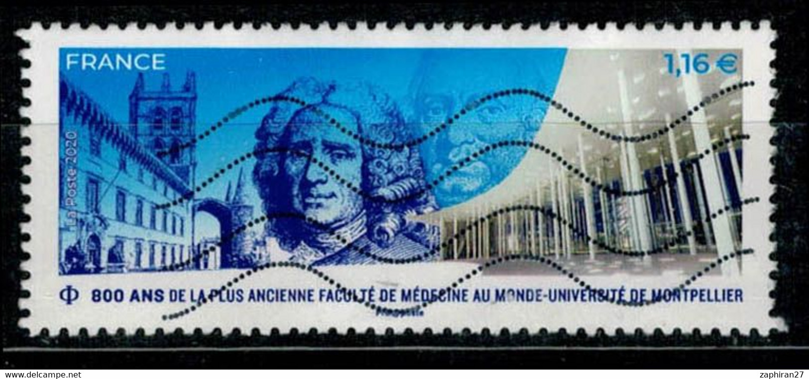 2020 FACULTE DE MEDECINE MONTPELLIER OBLITERE  #231# - Used Stamps