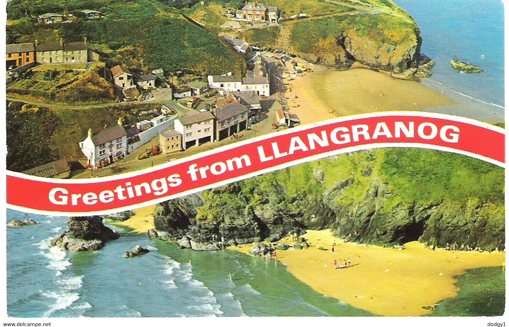 LLANGRANOG, DYFED, WALES. USED POSTCARD A1 - Cardiganshire