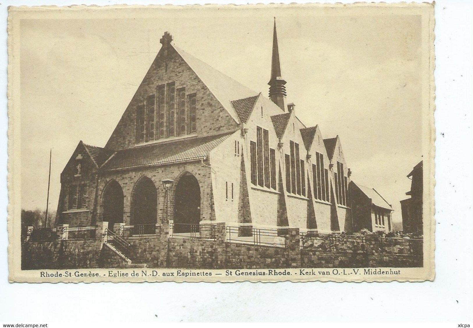 Rhode-St.Genèse. Eglise De N.D. Aux Espinettes - St-Genesius-Rode