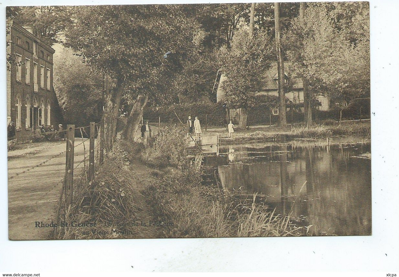 Rhode-St.Genèse Un Coin De La Pecherie Au Vieux Moulin - Rhode-St-Genèse - St-Genesius-Rode