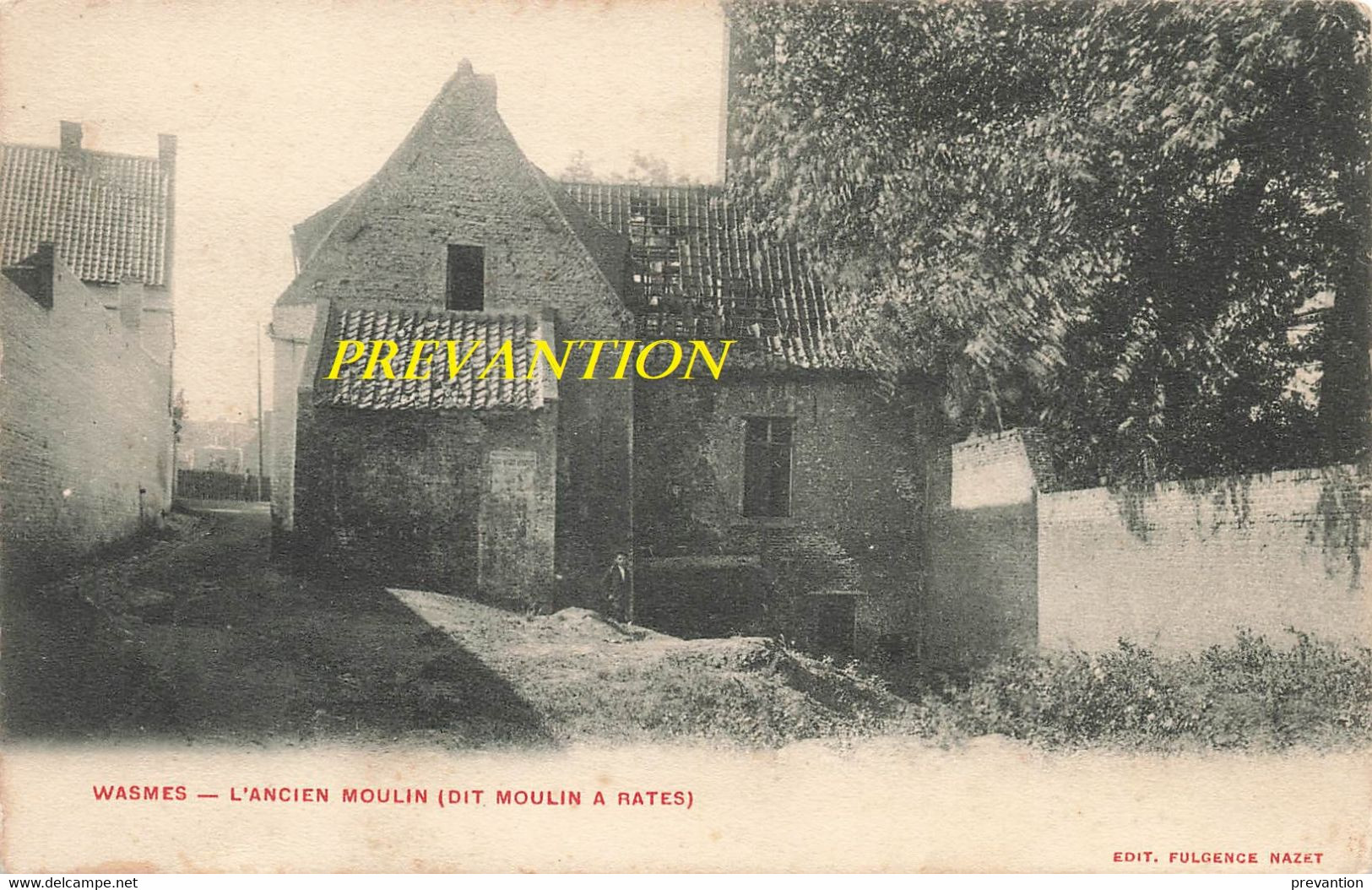 WASMES - L'Ancien Moulin (dit Moulin à Rates) - Colfontaine
