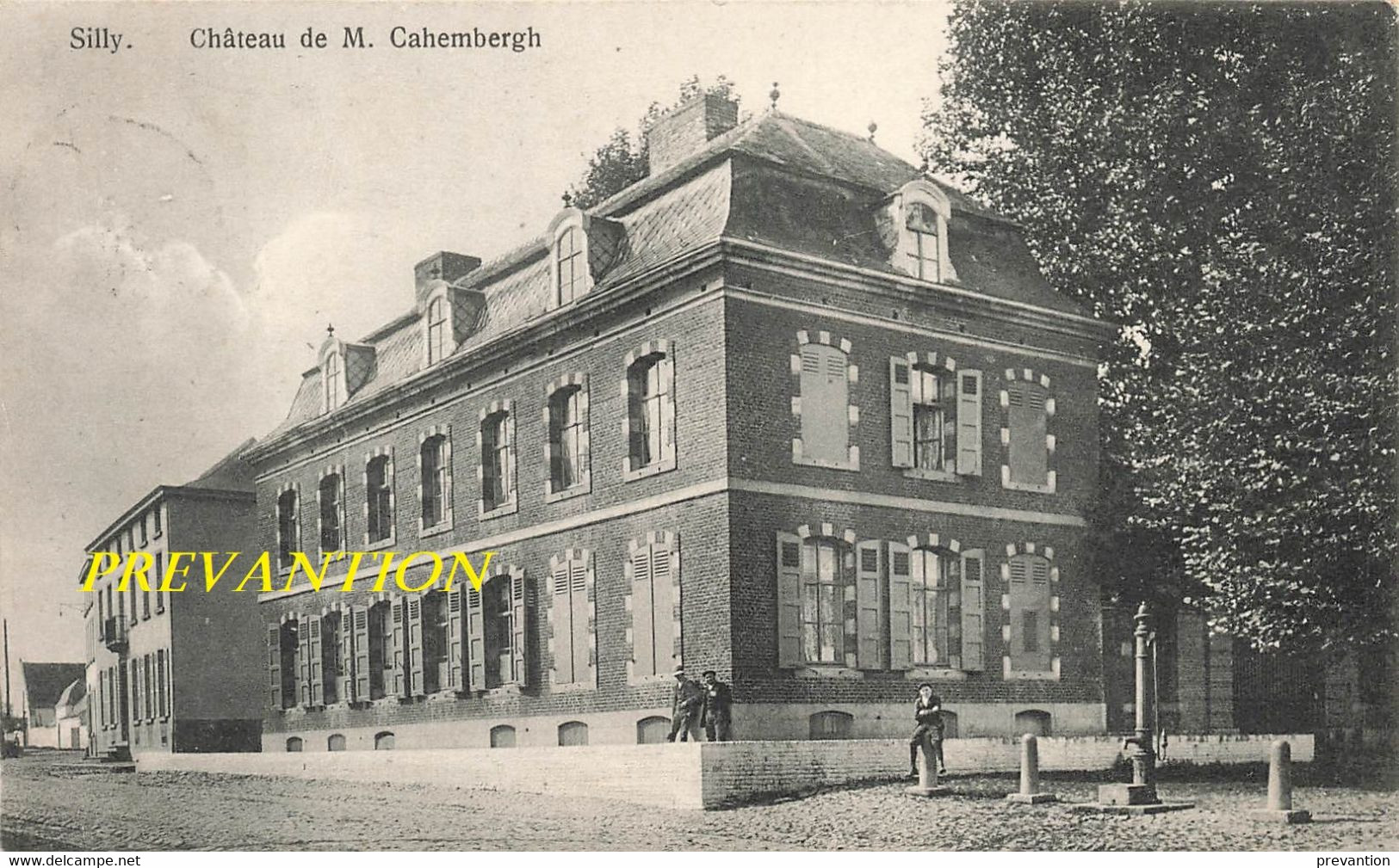 SILLY - Château De M. Cahembergh - Carte Circulé En 1914 - Silly