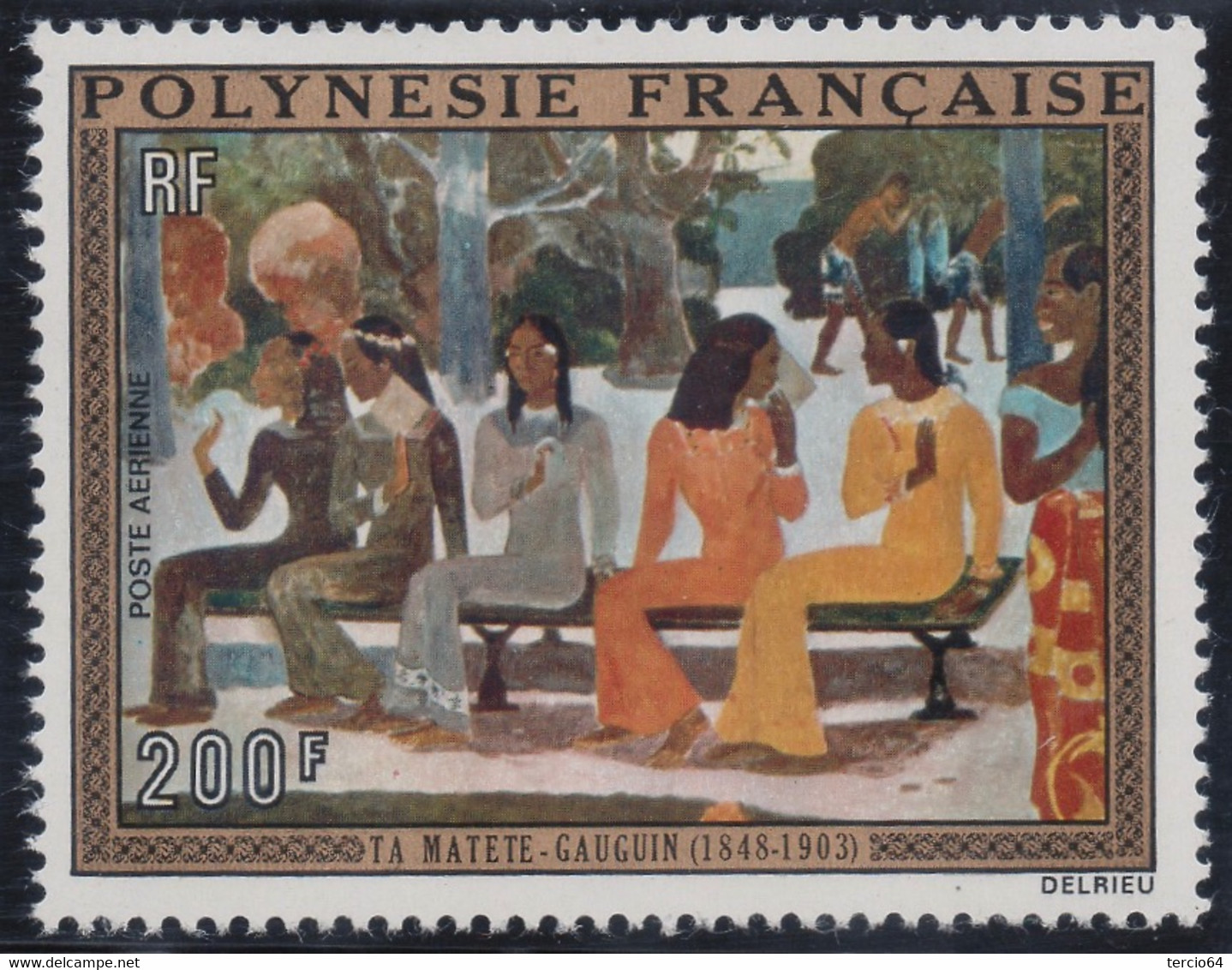 Polynesie RF 1973. Michel #167 Neuf Sans Charnières . (Painting) Tableau De Paul Gauguin - Unused Stamps