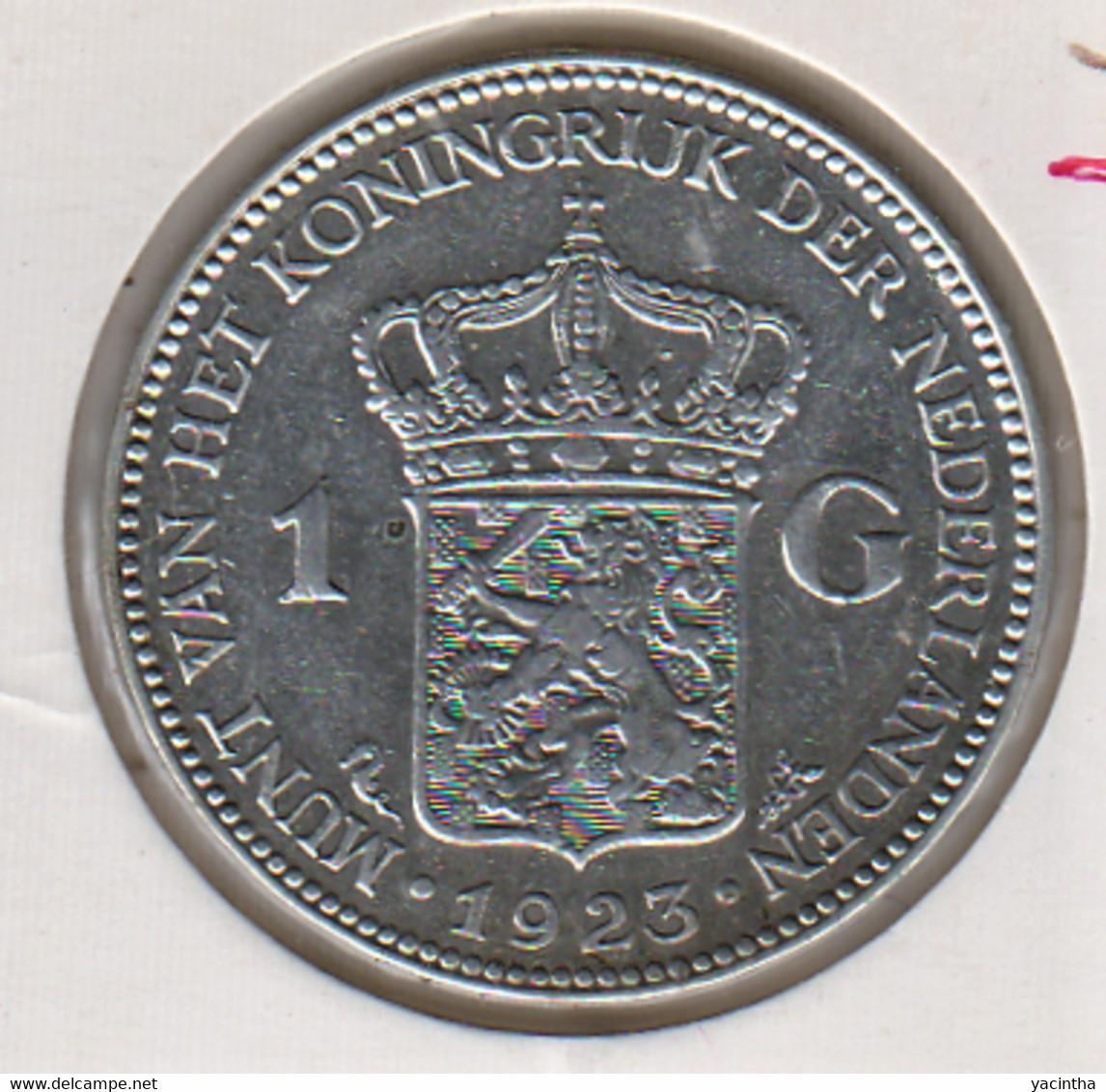 @Y@    Nederland  1  Gulden 1923  Wilhelmina   (5209) - 1 Gulden