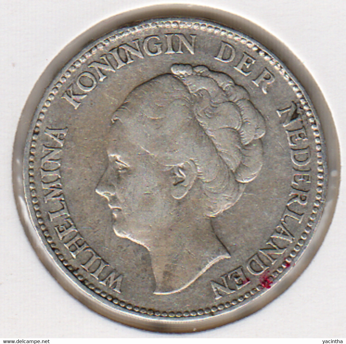 @Y@    Nederland  1  Gulden 1924  Wilhelmina   (5210) - 1 Gulden