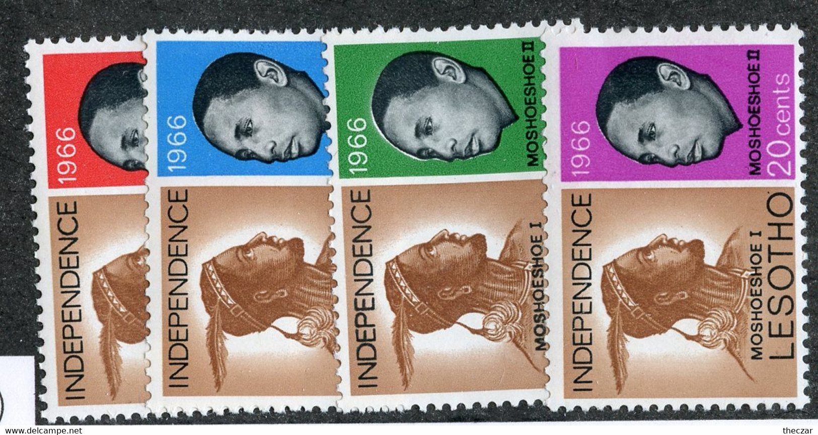 BC 7431 *Offers Welcome* 1966 Sc.1-4 Mnh** - Lesotho (1966-...)