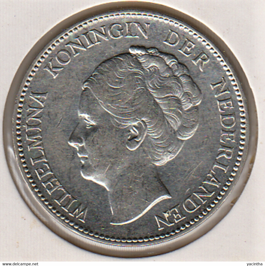 @Y@    Nederland  1  Gulden 1938  Wilhelmina   (5215) - 1 Gulden
