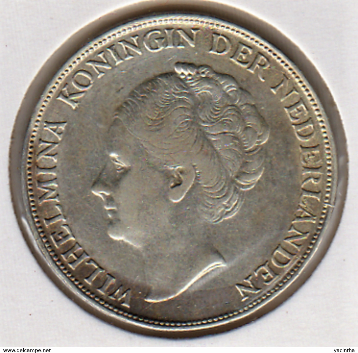 @Y@    Nederland  1  Gulden 1943  Wilhelmina   (5218) - 1 Gulden
