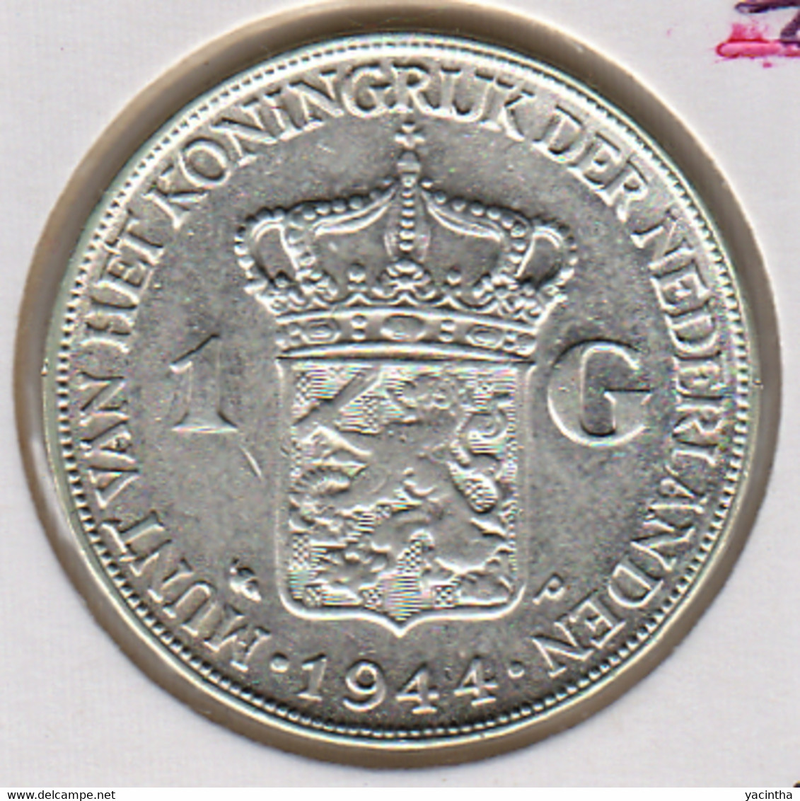 @Y@    Nederland  1  Gulden 1944  Wilhelmina   (5219) - 1 Gulden