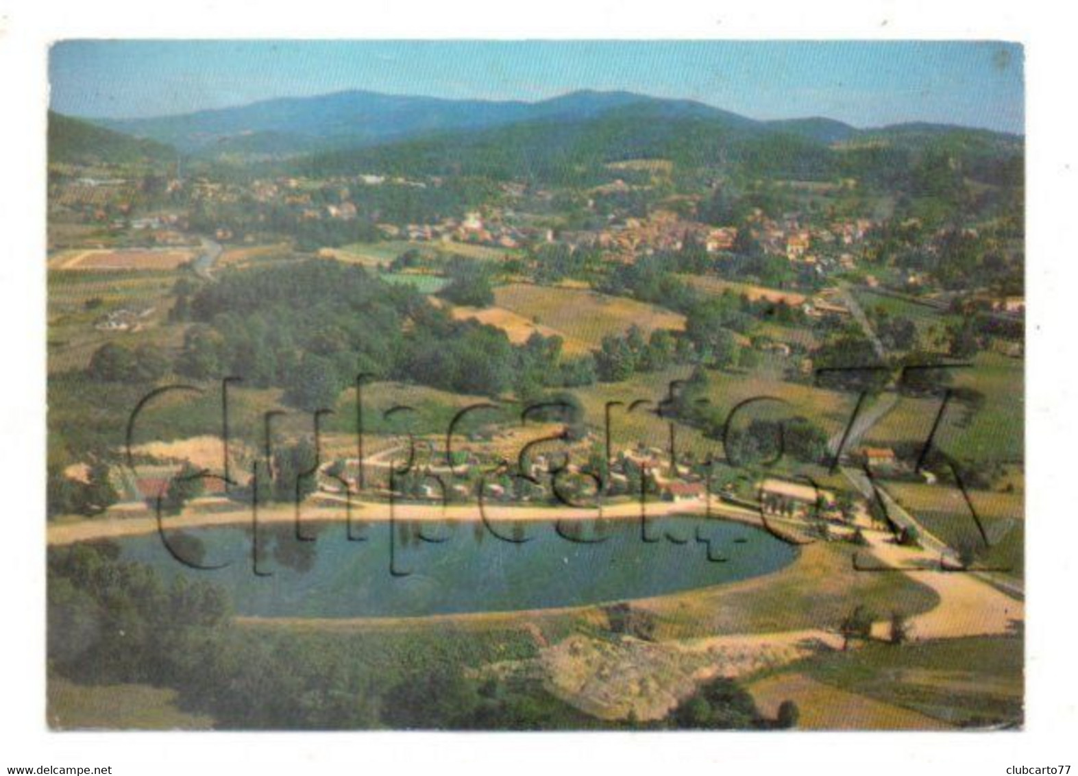 Noiretable (42) : Vue Aérienne Au Niveau Du Camping Du Point D'eau En 1988 GF. - Noiretable