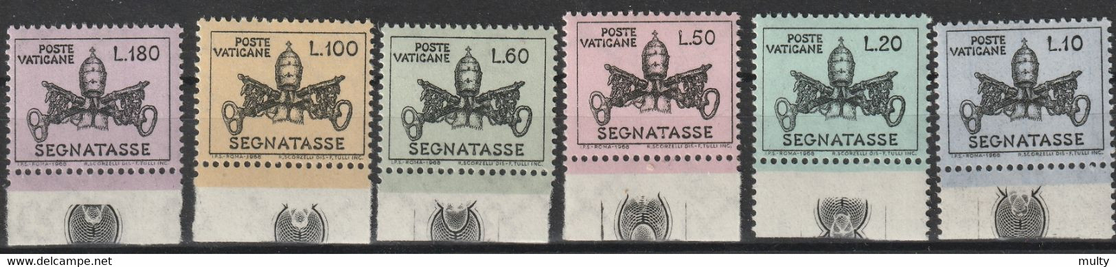 Vaticaan Y/T T 19 / 24 (**) - Impuestos