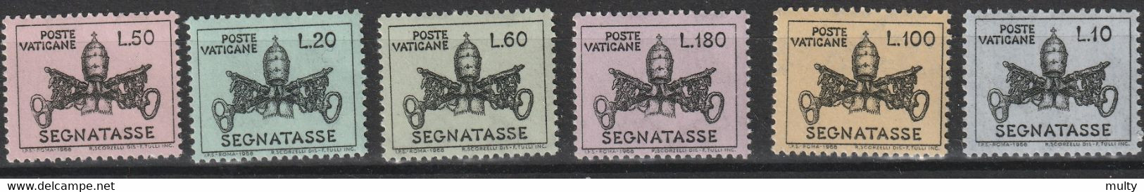 Vaticaan Y/T T 19 / 24 (**) - Segnatasse