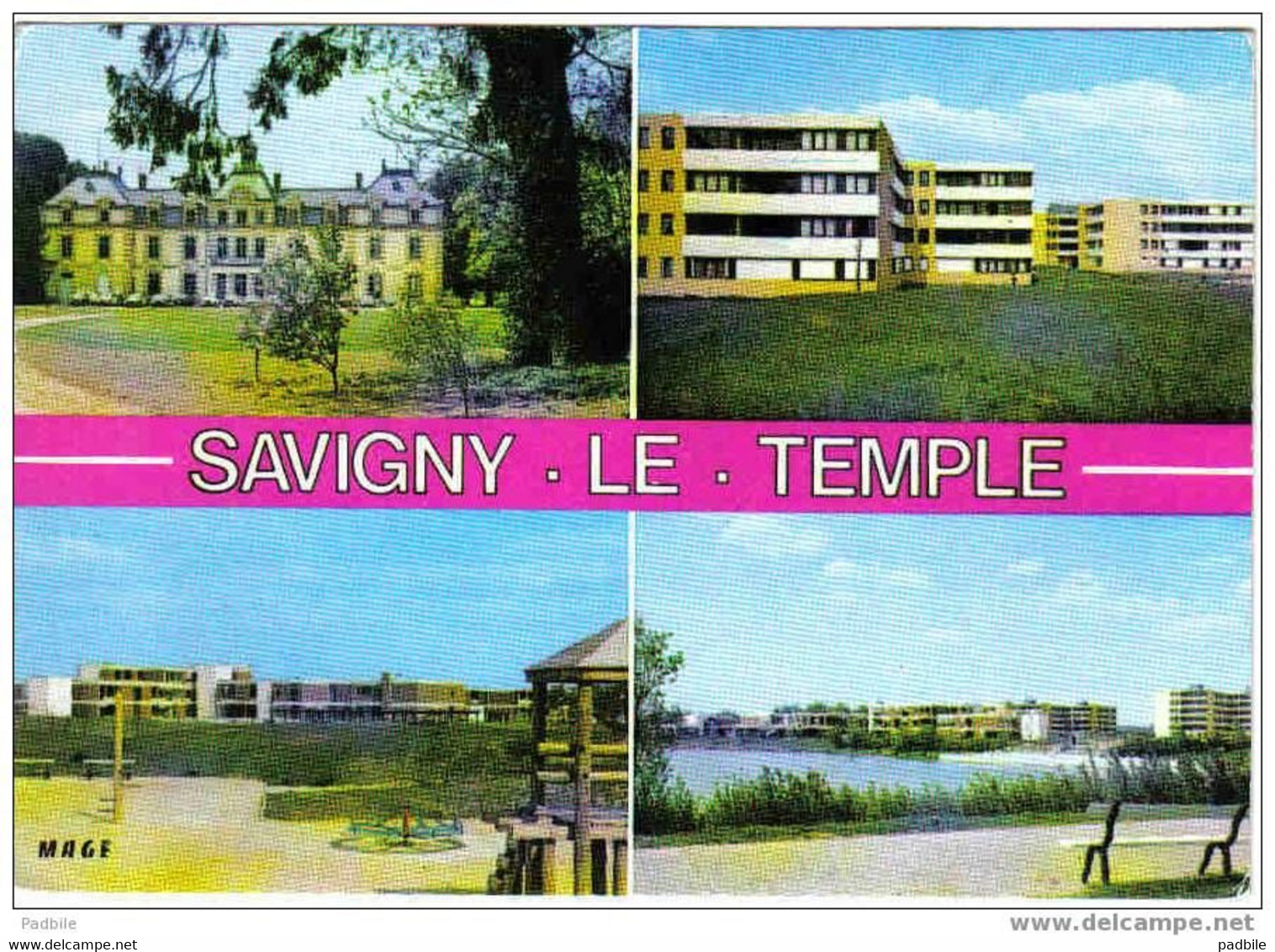 Carte Postale  77.   Savigny-le-Temple  C.E.S.  Louis-Armand   Institut Gustave Roussy  école  Très Beau Plan - Savigny Le Temple