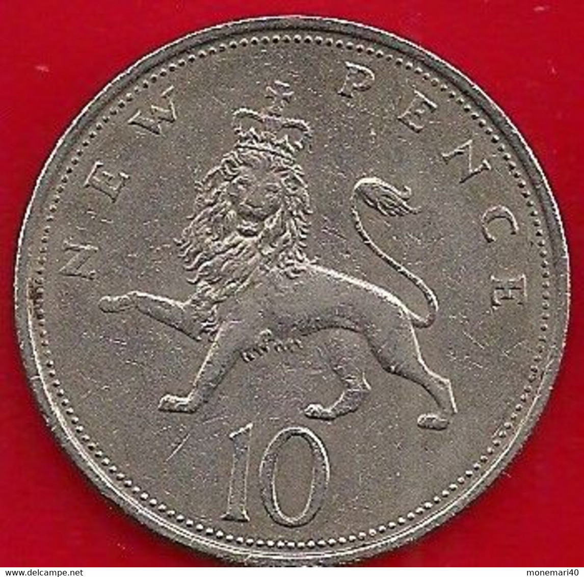 GRANDE-BRETAGNE 10 NEW PENCE - 1969 - Other & Unclassified