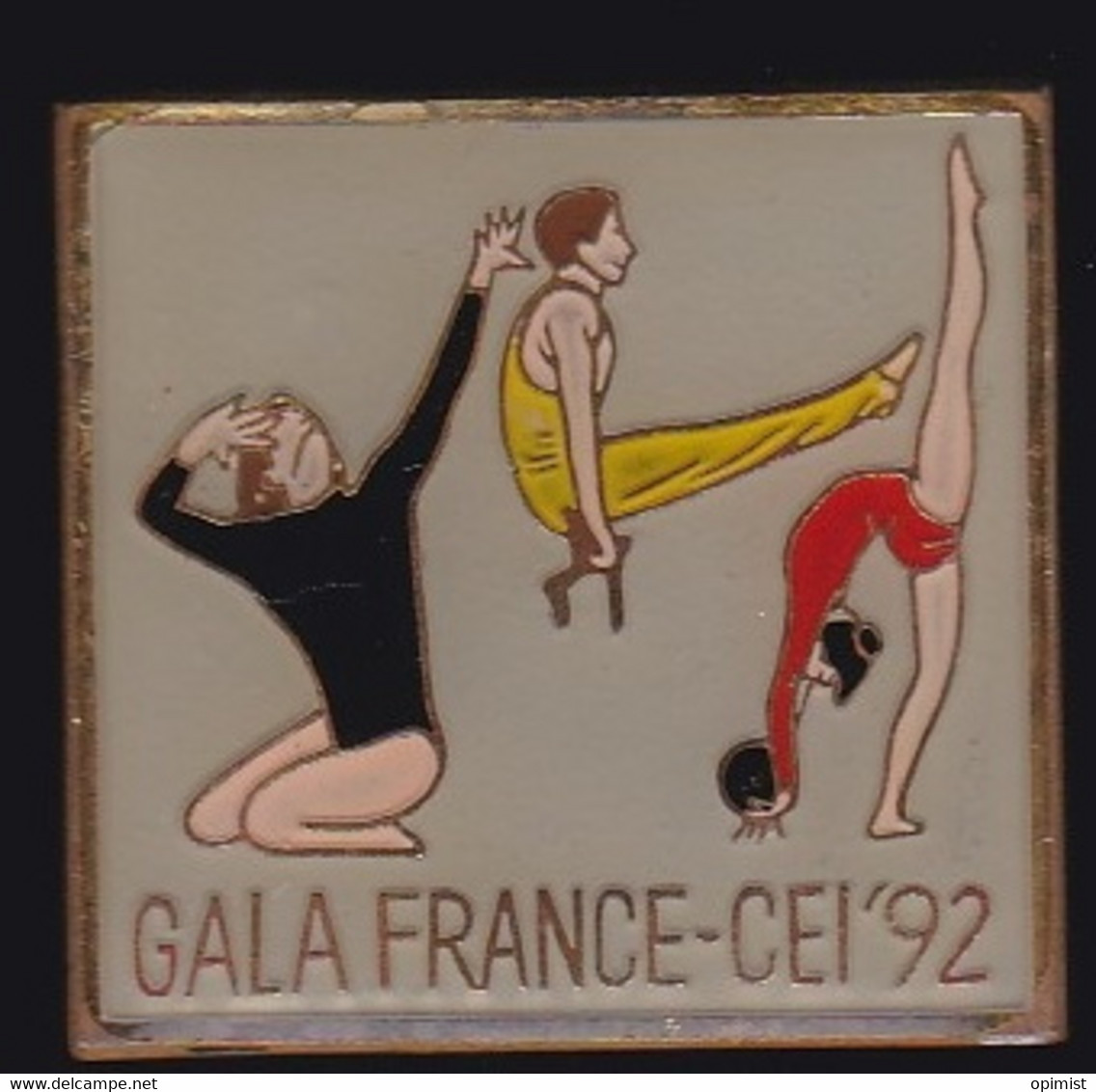 70943- Pin's.Gymnastique. 1992. Gala France Cei - Gymnastique