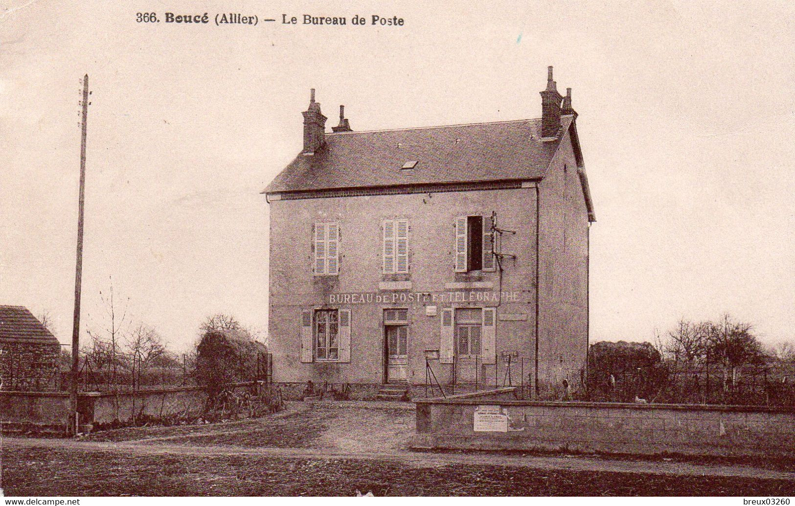 CP- BOUCE-  Le Bureau De Poste - - Altri & Non Classificati