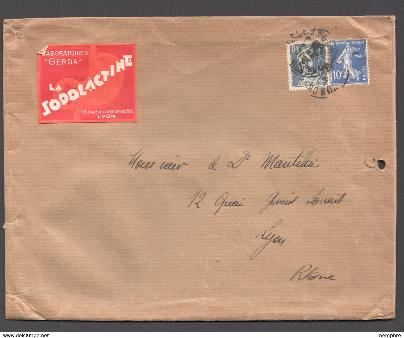 1934  Imprimés    Yv 279, 295 - Postal Rates