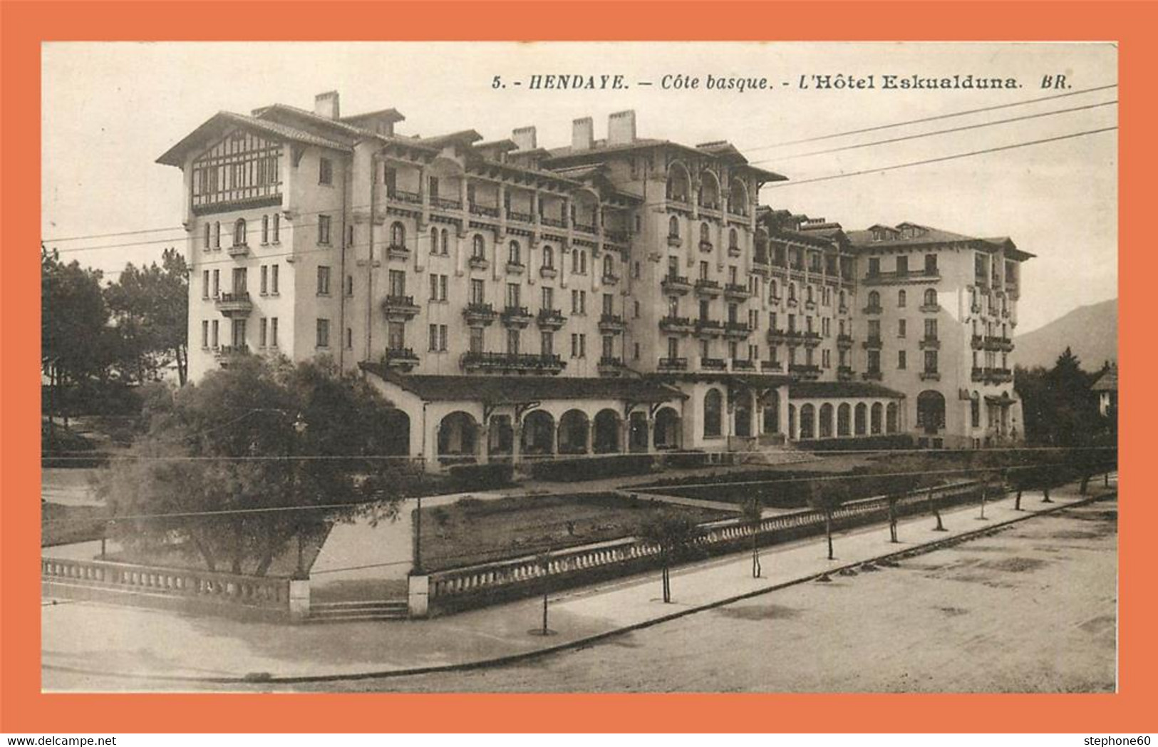 A515 / 379 64 - HENDAYE Hotel Eskualduna - Autres & Non Classés