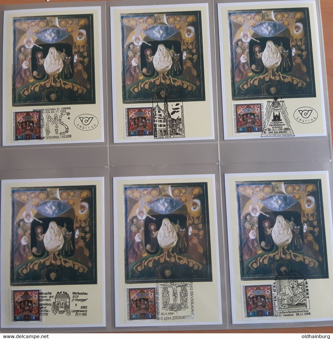 Riesen- Sammlung Weihnachten, 43 Verschiedene Sonderstempel/ Kombis Auf 43 Maximumkarten, 8 Scans - Abarten & Kuriositäten