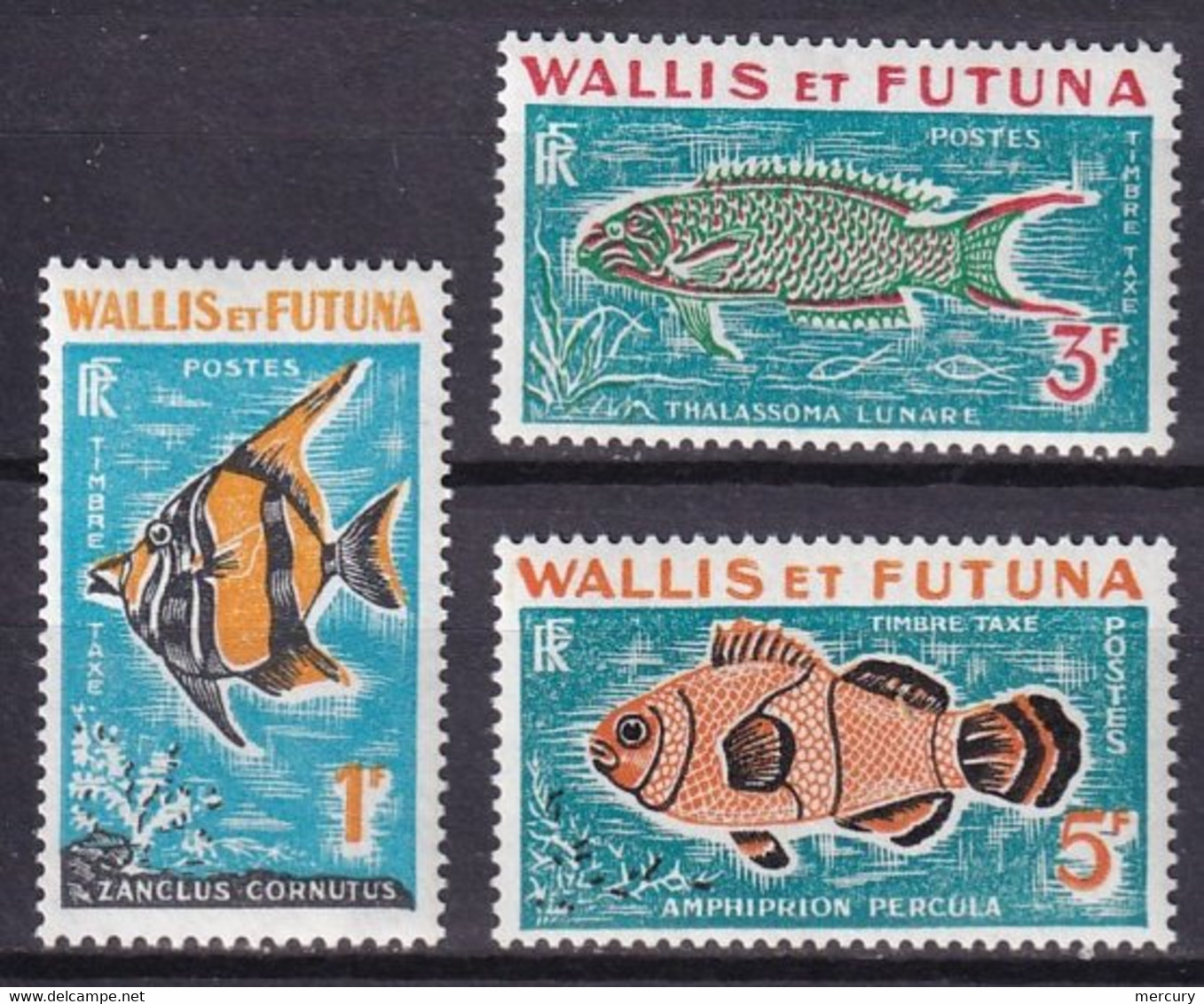 WALLIS ET FUTUNA - Série Taxe De 1982 - Postage Due