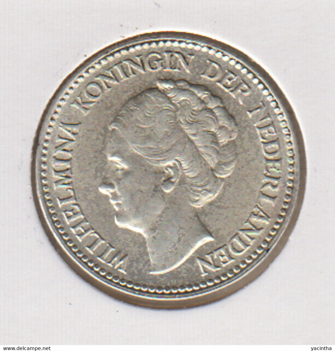 @Y@    Nederland  1/2  Gulden 1930   Wilhelmina   (5222) - 1/2 Gulden