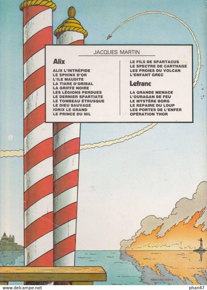 LEFRANC : LE MYSTERE BORG, Jacques MARTIN, Editions CASTERMAN 1980 - Lefranc