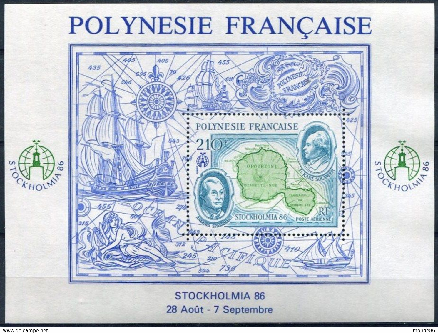 POLYNESIE FRANCAISE - Année Complète 1986 ** - BF + PA Inclus - Volledig Jaar
